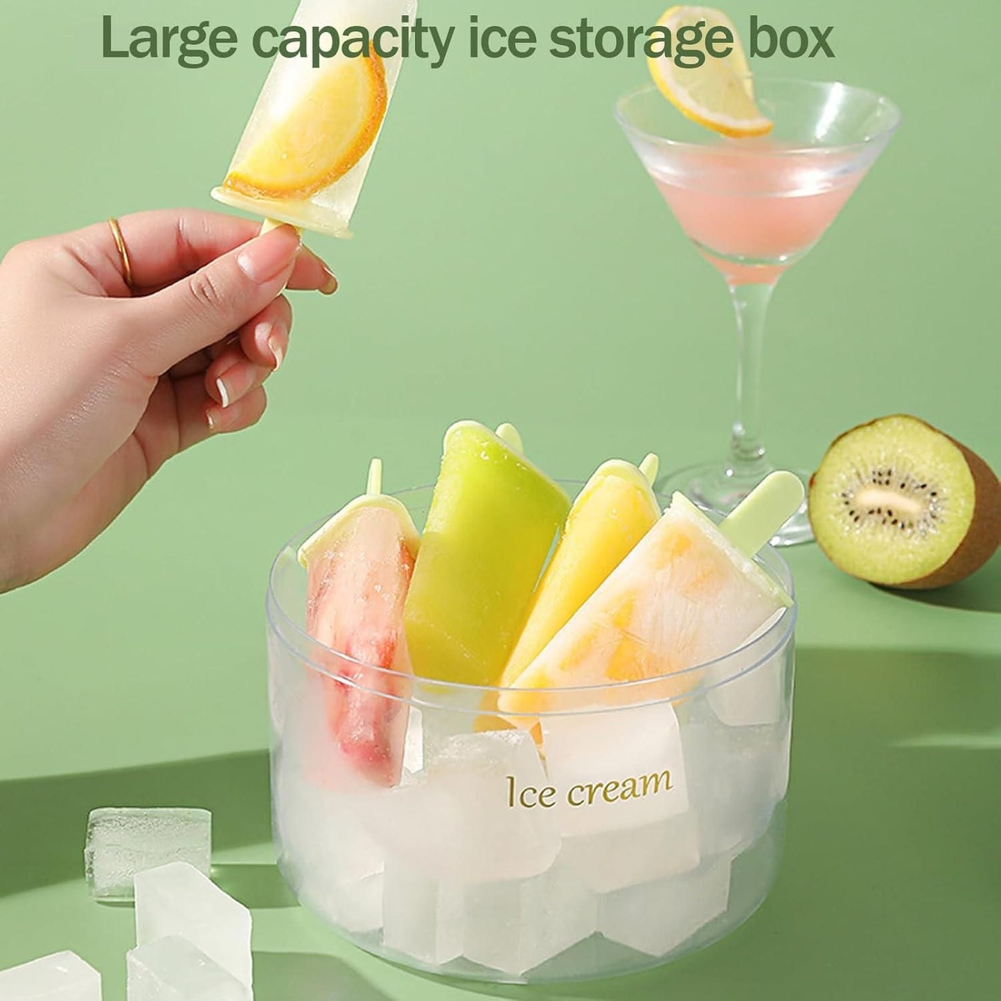 8 Pieces Ice Pop Mould