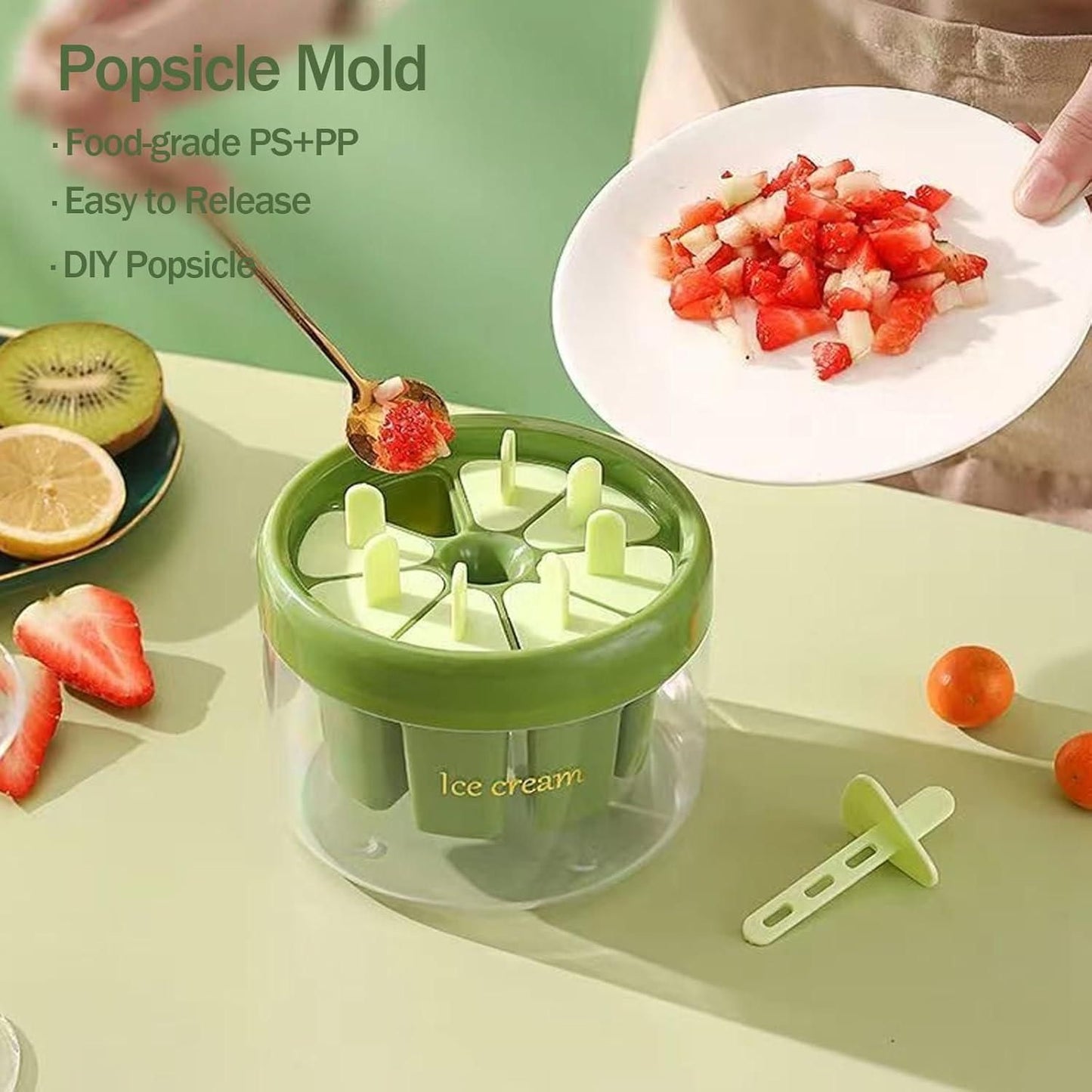 8 Pieces Ice Pop Mould