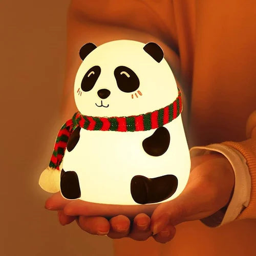 SIlicone Panda Touch Lamp