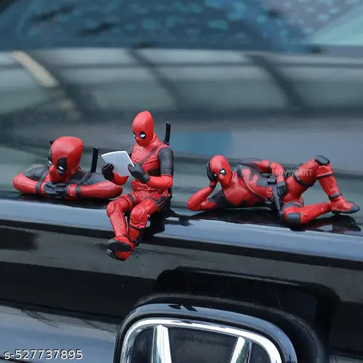 Deadpool Action Figure Miniature 3pcs Toy Set PVC