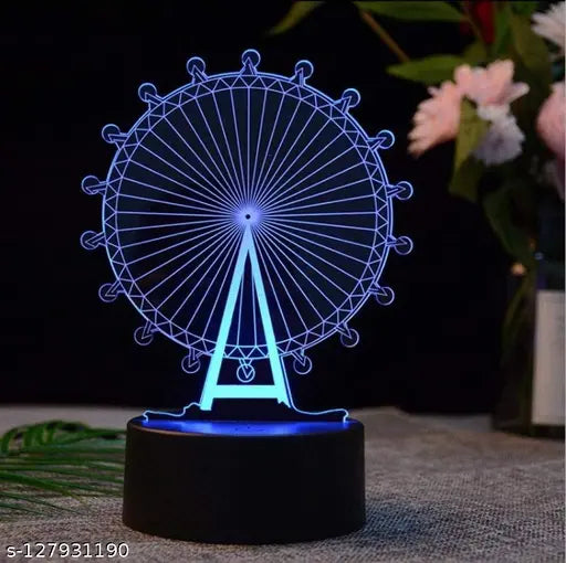 3D Illusion LED 7 Color Changing Effects