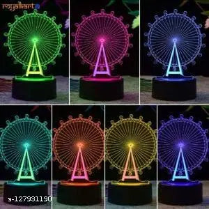 3D Illusion LED 7 Color Changing Effects