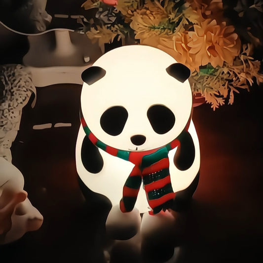 SIlicone Panda Touch Lamp