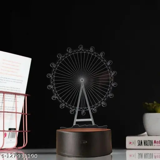 3D Illusion LED 7 Color Changing Effects